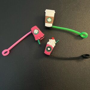 New!  Straw covers.‎